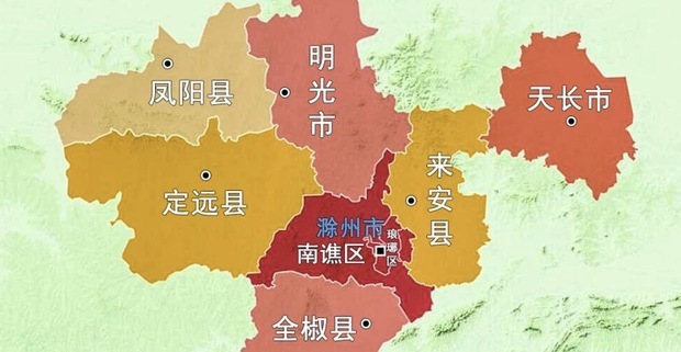 滁州属于哪个省哪个市?