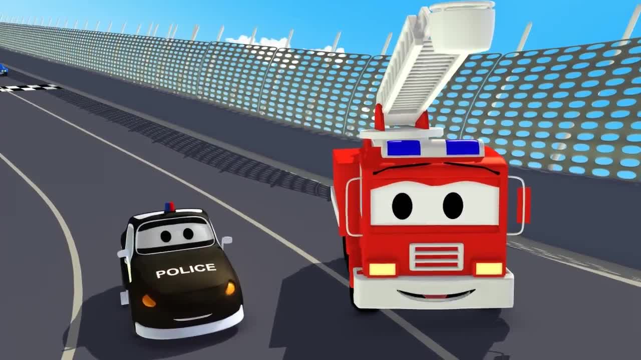 儿童消防车动画片全集图片