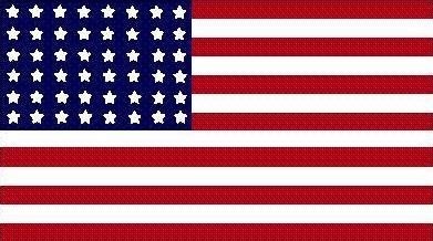 最初的美国国旗什么样?