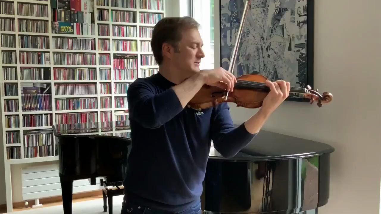 [图]Renaud Capuçon演奏 哦我亲爱的爸爸