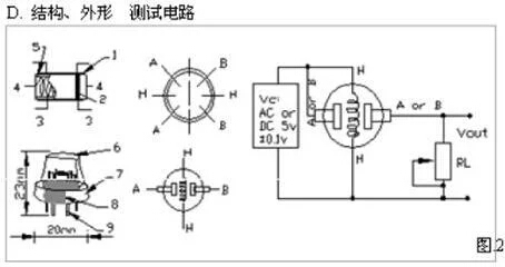 mq7烟雾传感器引脚图图片