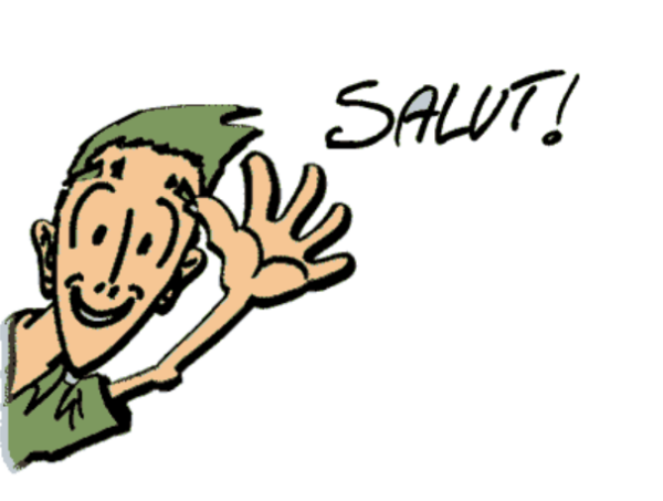 2,日常口语的再见,salut 读作:[saly]  .