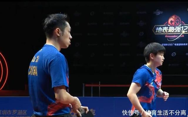 孙颖莎对刘诗雯地表