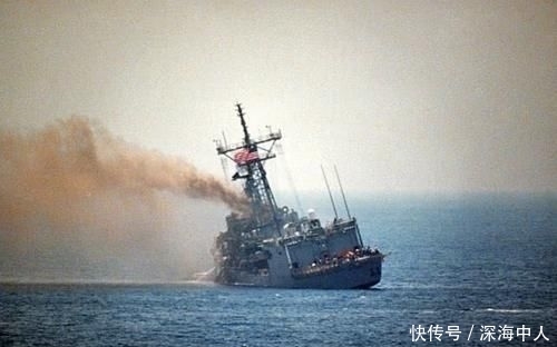 美国导弹击中伊拉克