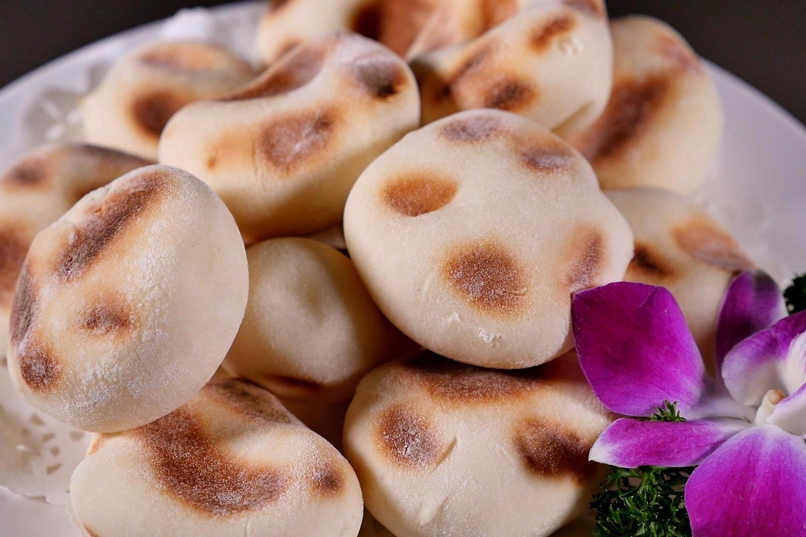 视频-楚菜大厨教你做家常特色面点:石头烤馍,香甜松软,老少皆宜美食