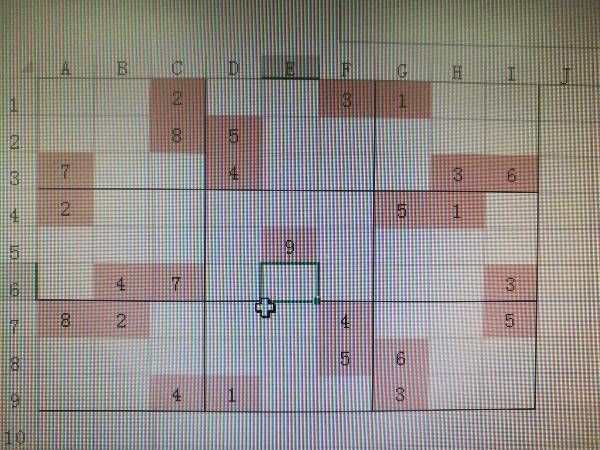 81三格数独,求大六神们解答零。