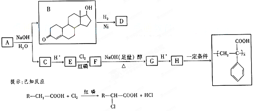 (1)由苯丙酸诺龙的结构推测,它能 _____ (填代号)a.