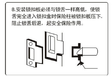 如何圆锁安装图