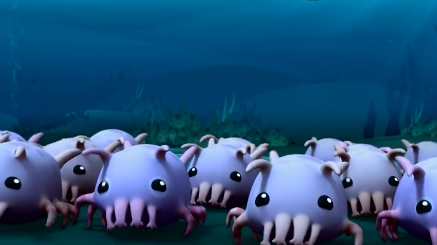 海底小纵队: 大洋猪不听大家,一味地向前,不知前方是极深海沟