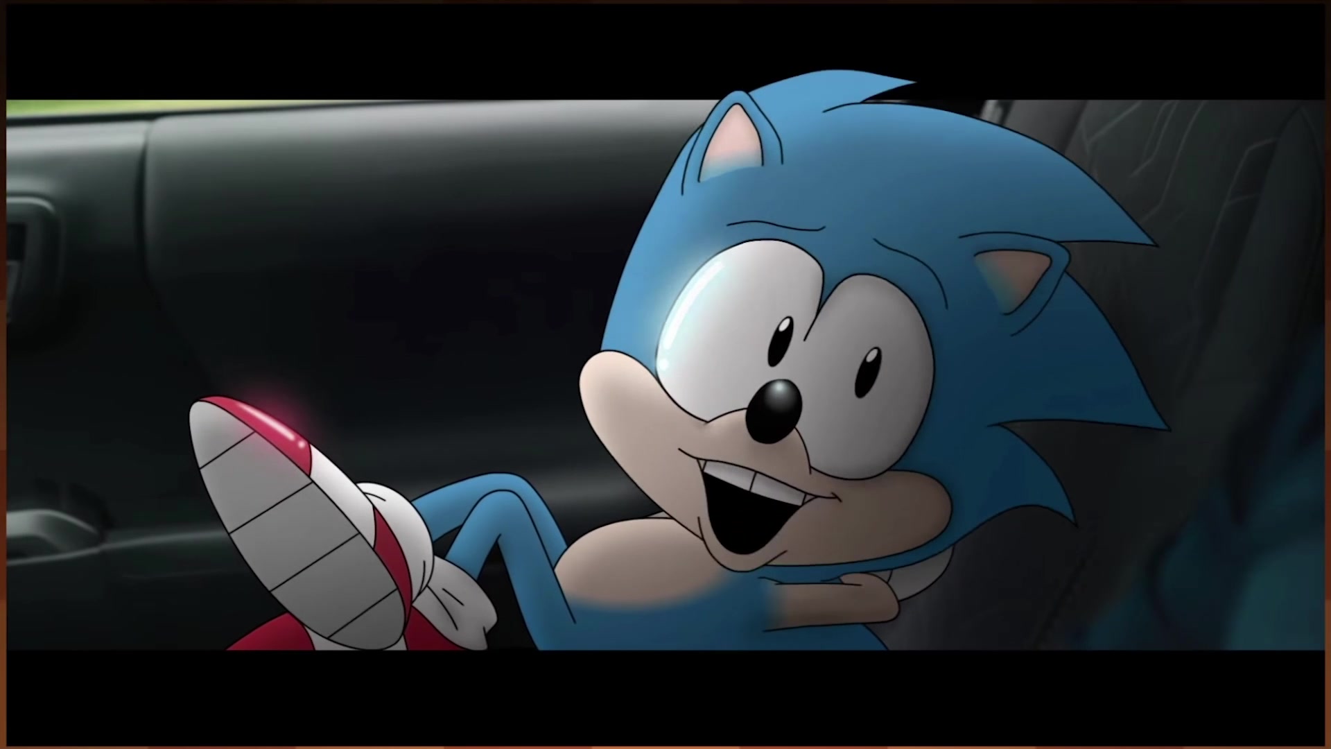  b>国外动画 /b>大神替换《刺猬索尼克》完美还原动画