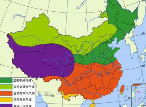 三,植被类型不同