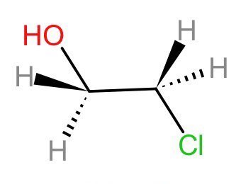 2-氯乙醇(ClCH2CH2OH)C-C间的构象异构