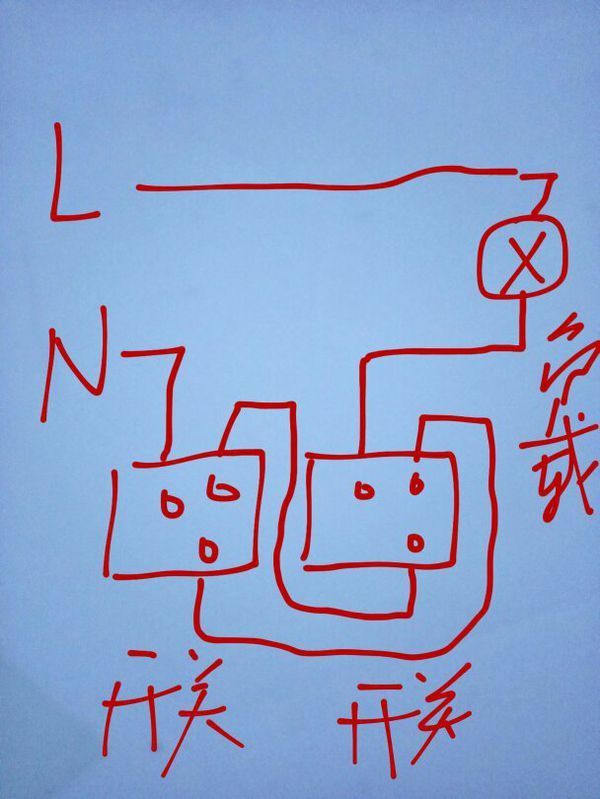 雙控只有一根線怎麼接線? 只有一個開關有電源