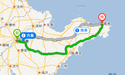 309国道济南段路线图图片