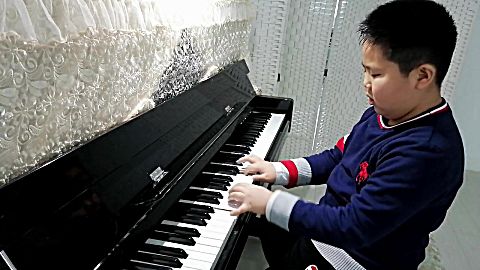 钢琴四级打莲湘图片