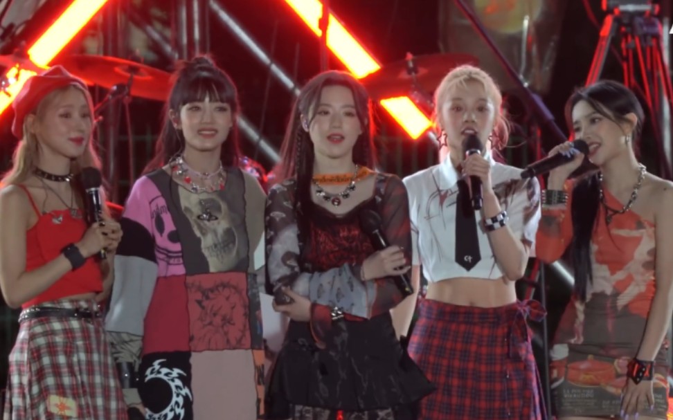 [图](G)I-DLE《DUMDi DUMDi + LATATA + TOMBOY + MY BAG + NEVER STOP ME》220527 高丽大学 高清舞台