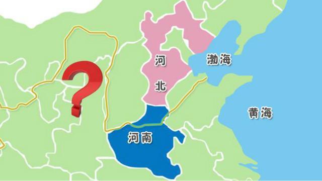 河北河南接壤地图图片