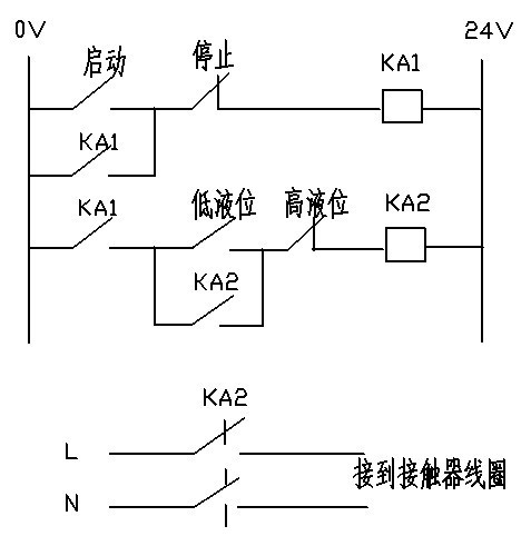 直流接触器电路图图片