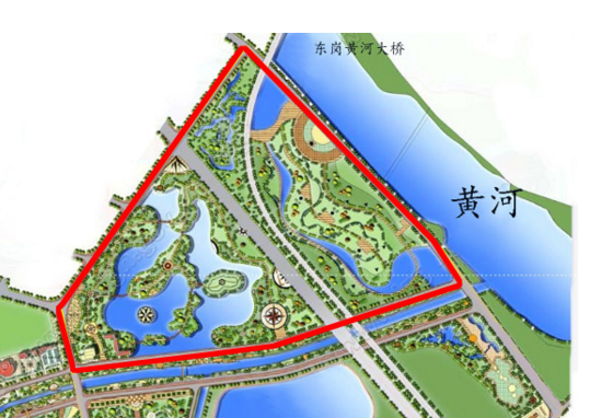 雁滩公园的东西南北各是什么