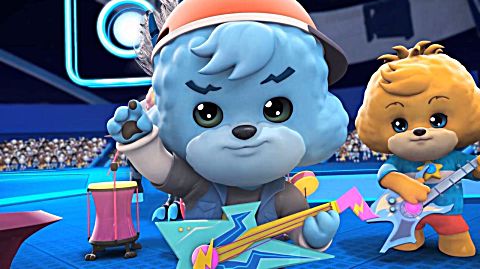 宝狄与好友之梦想英雄 第4集摇滚吧,艾峰