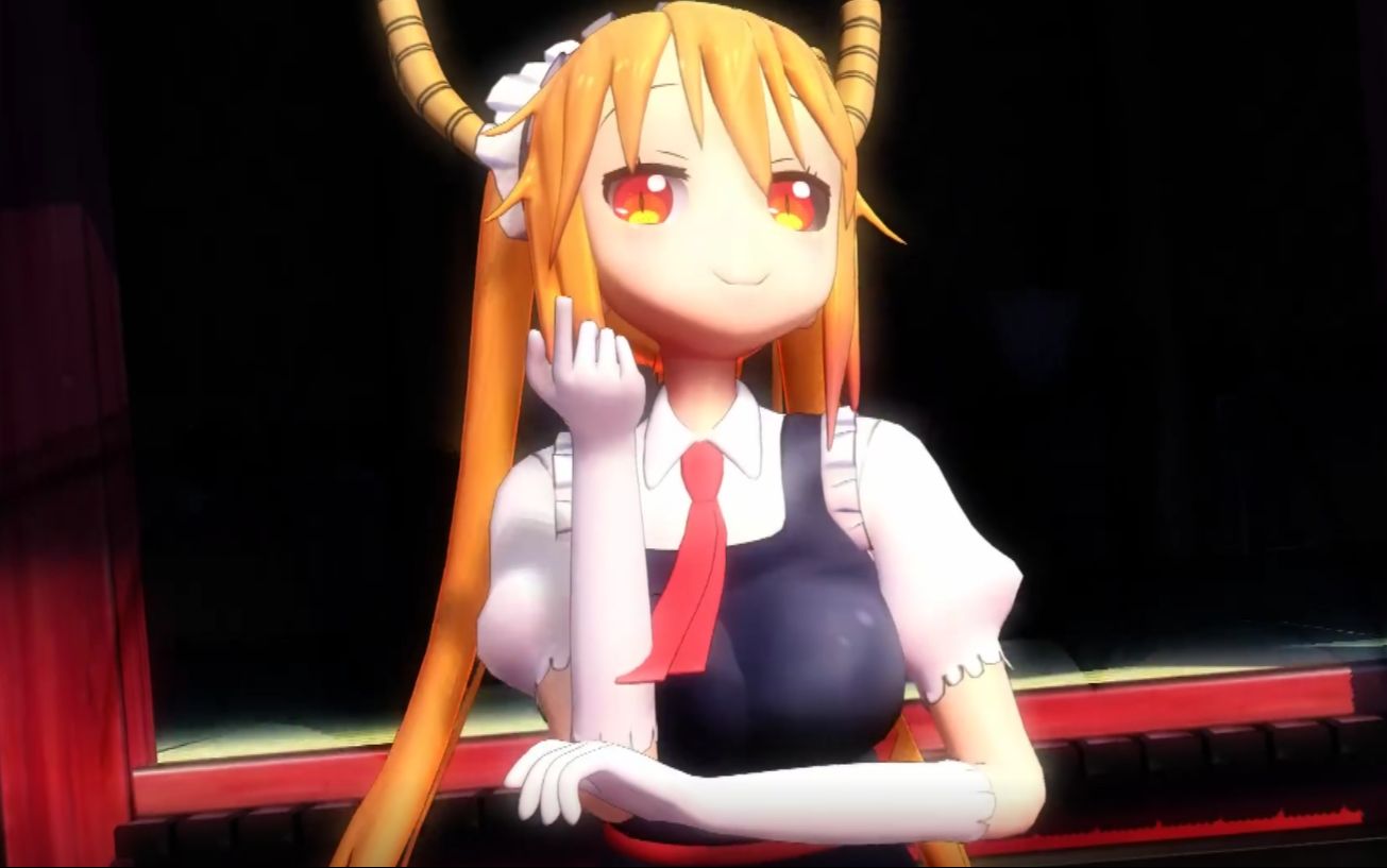 妹抖龙mmd】 托尔的极乐净土!尾巴非常不听话!