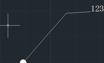 cad 快速引线 后面的文字标注 是竖着的 