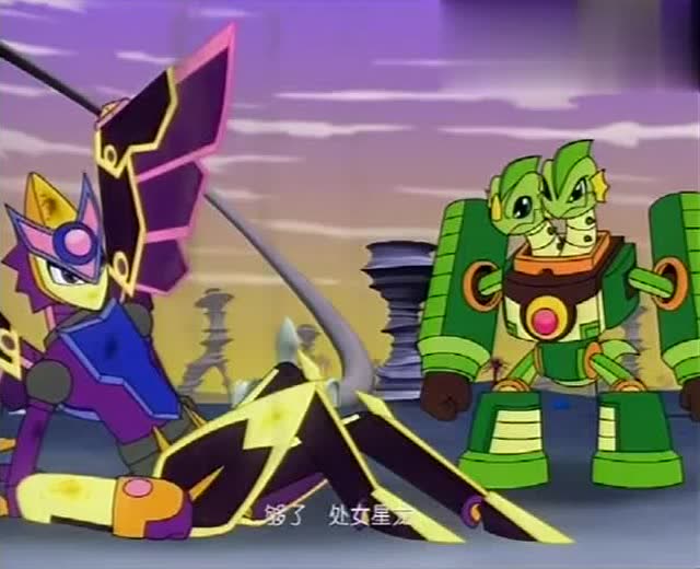 斗龙战士:双子星龙攻击达力古反过来打了处女星龙