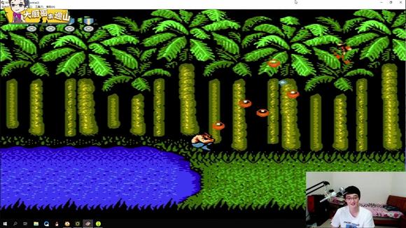 小霸王fc b>魂斗罗2代一命通关 /b>,早在6岁的时候我就可以了