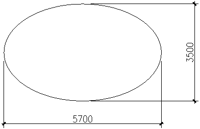 570cm*350cm椭圆周长是多少