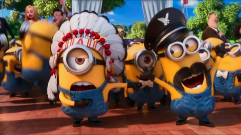 【欢乐贱萌小黄人】小黄人怀旧版village people