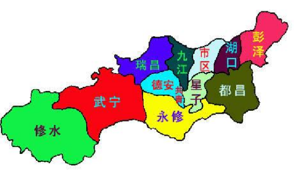 九江市管辖县哪几个