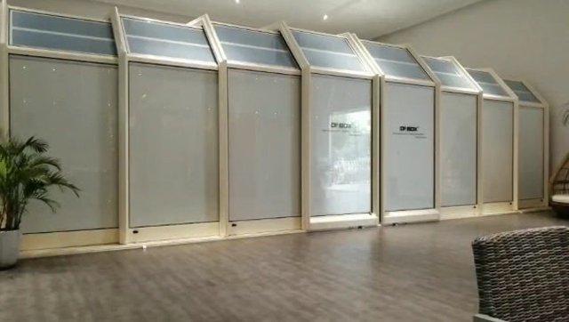 德柏世-是国内唯一可装 中空玻璃内置 百叶的高端移动阳光房