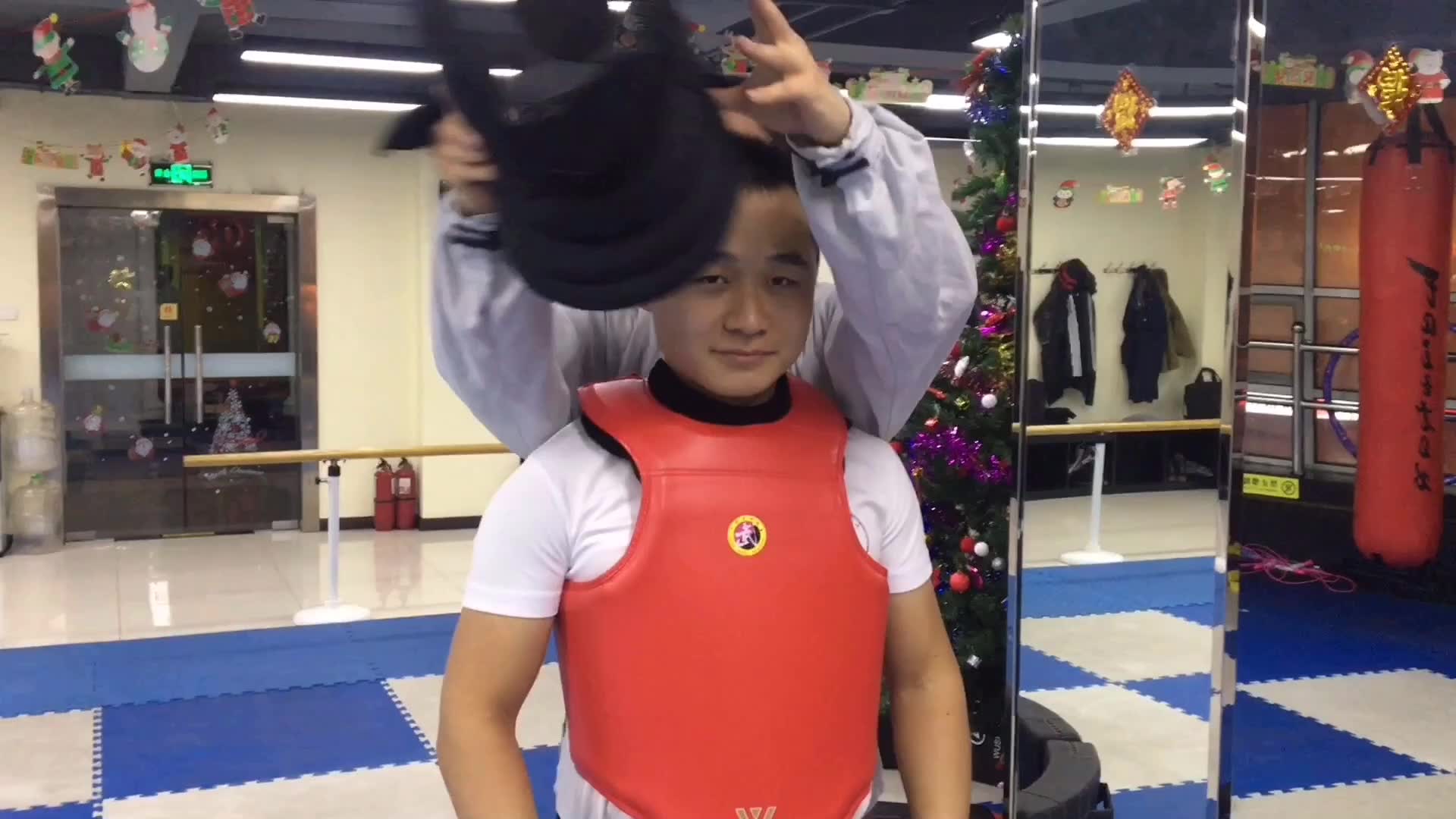 八极拳八极大枪实战练习花絮