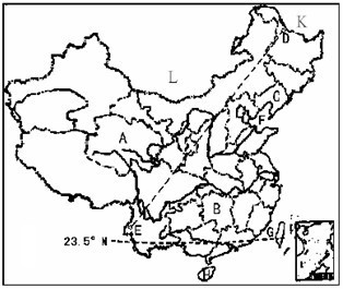 (2)圖中de線是我國重要的人口地理分界線,d點位於_________省