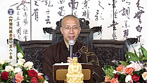 《 阿弥陀经》要解 80  定弘法师 无字幕