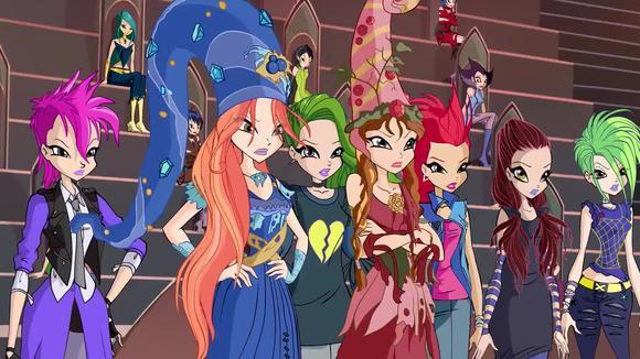 魔法俏佳人:丝黛娜给你们设计的服装,你们是不是觉得很帅啊!