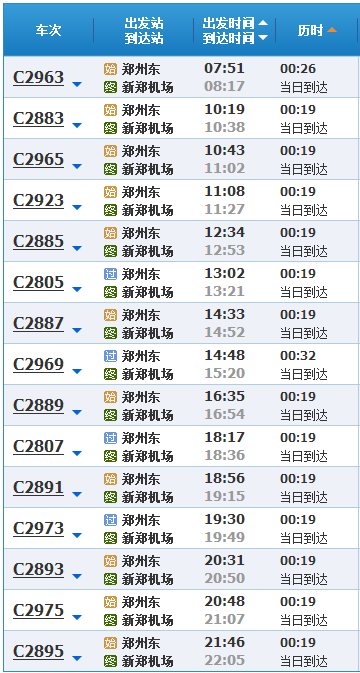 郑州东站到新郑机场