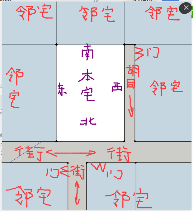 癸山丁向开门吉方图片