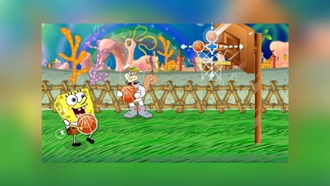 海绵宝宝之 海绵宝宝打篮球