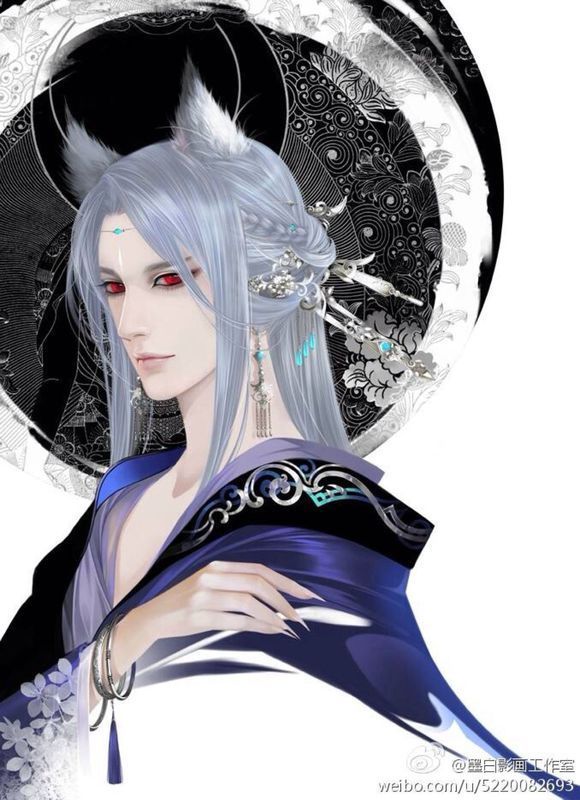 非墨画的这张狐妖原图,有名字吗