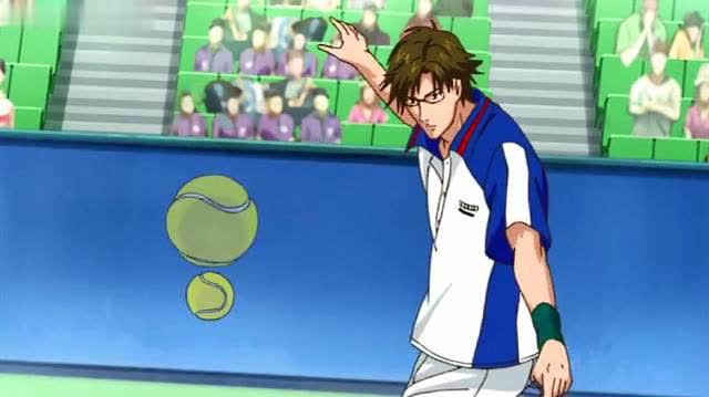 《网球王子》手冢部长的家传宝刀零式削球,轻松就被对方破了!