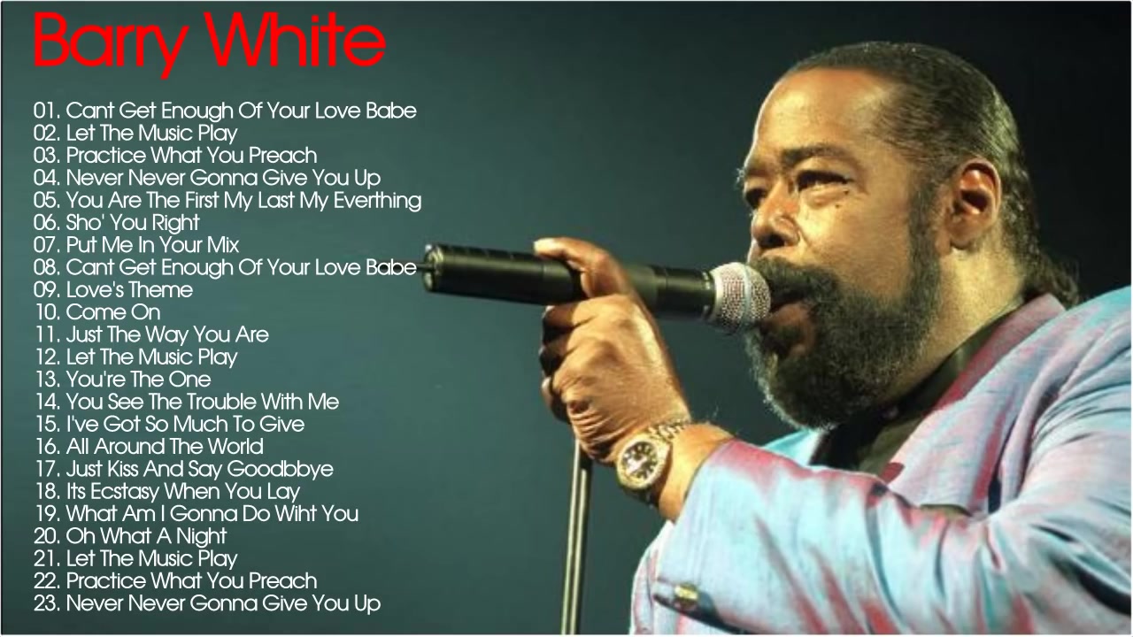 [图]【唱片推荐】Barry white_greatest hits best songs大合集