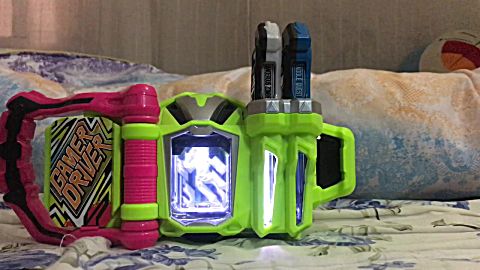 假面骑士ex-aid 病毒 护罩联动 危险僵尸 腰带卡带  联动