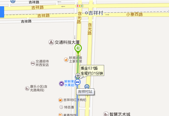 吉祥村地图图片
