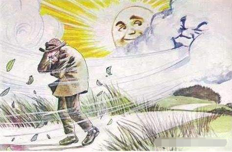 《伊索寓言》中"北风和太阳"的故事告诉了人们一个怎样的道理?