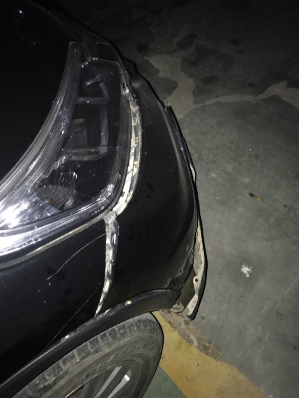 本田crv前面撞了大概要花多少钱