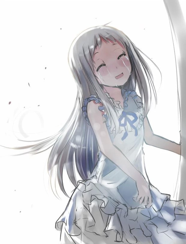 求笑着哭的二次元女生还有又萌萌哒又帅滴二次