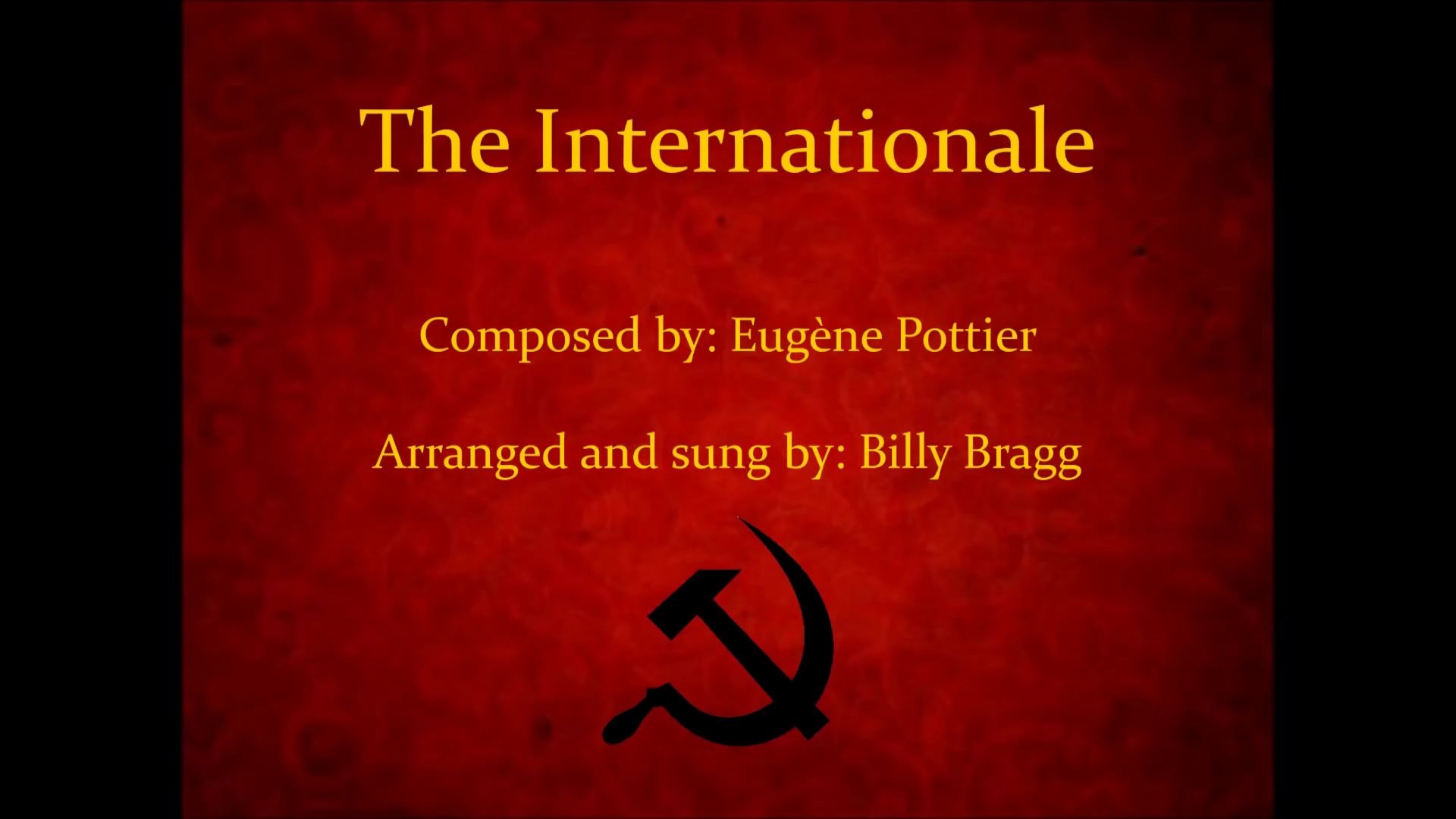 [图]The Internationale (English)