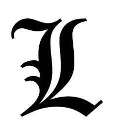 求一长死亡笔记里字母l的图片 透明的 (要用来做炫舞自定义戒指图标的