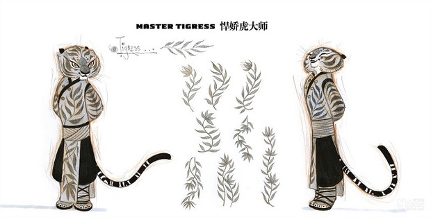 《功夫熊猫3》概念设计图大赏